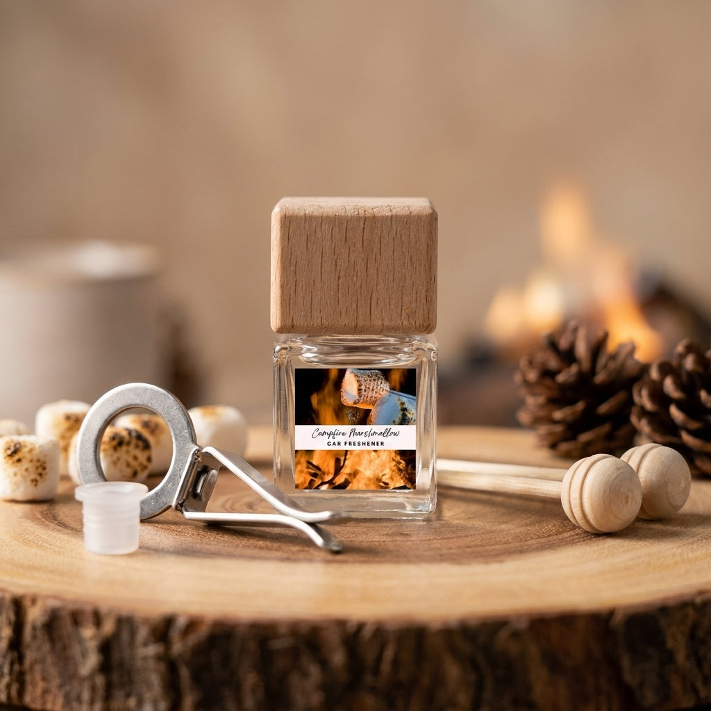 Bold & Masculine Vent Car Diffuser – Wood, Amber & Smoke-4