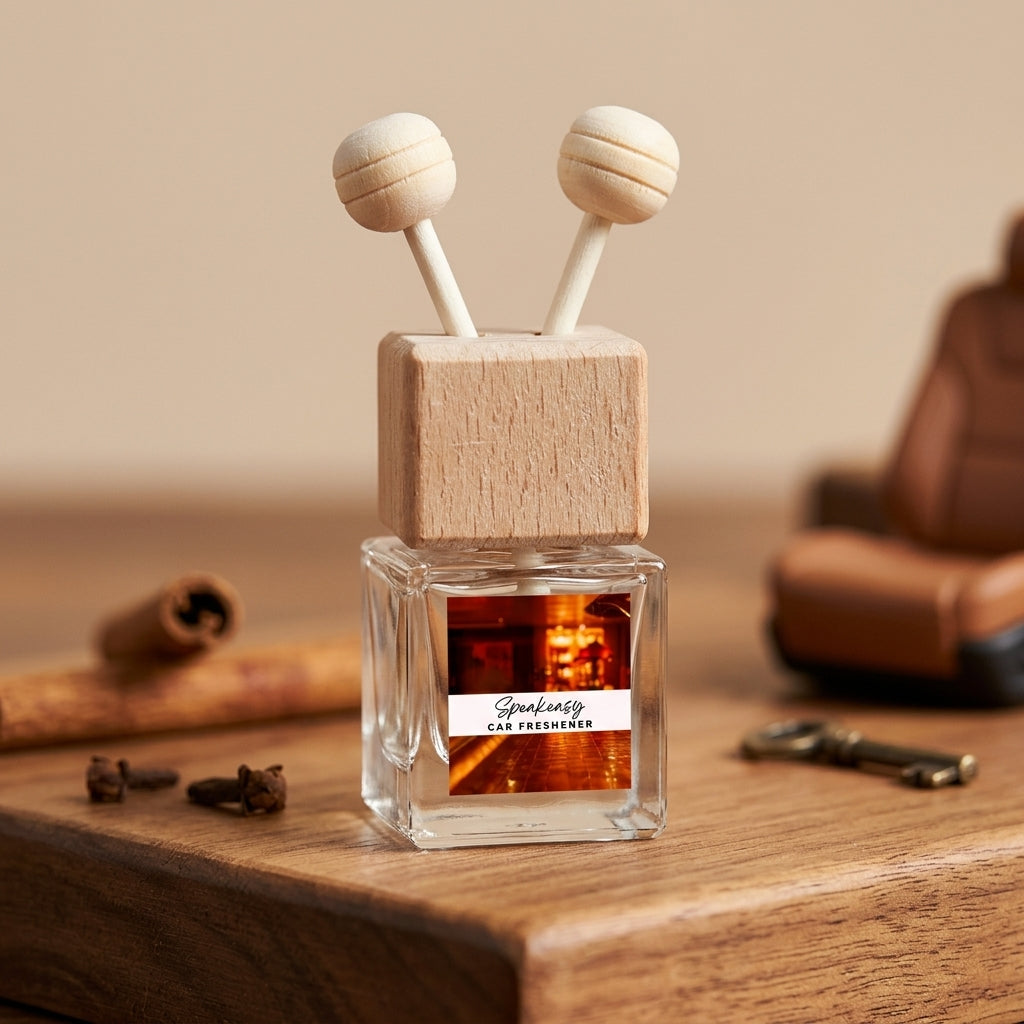 Bold & Masculine Vent Car Diffuser – Wood, Amber & Smoke-0