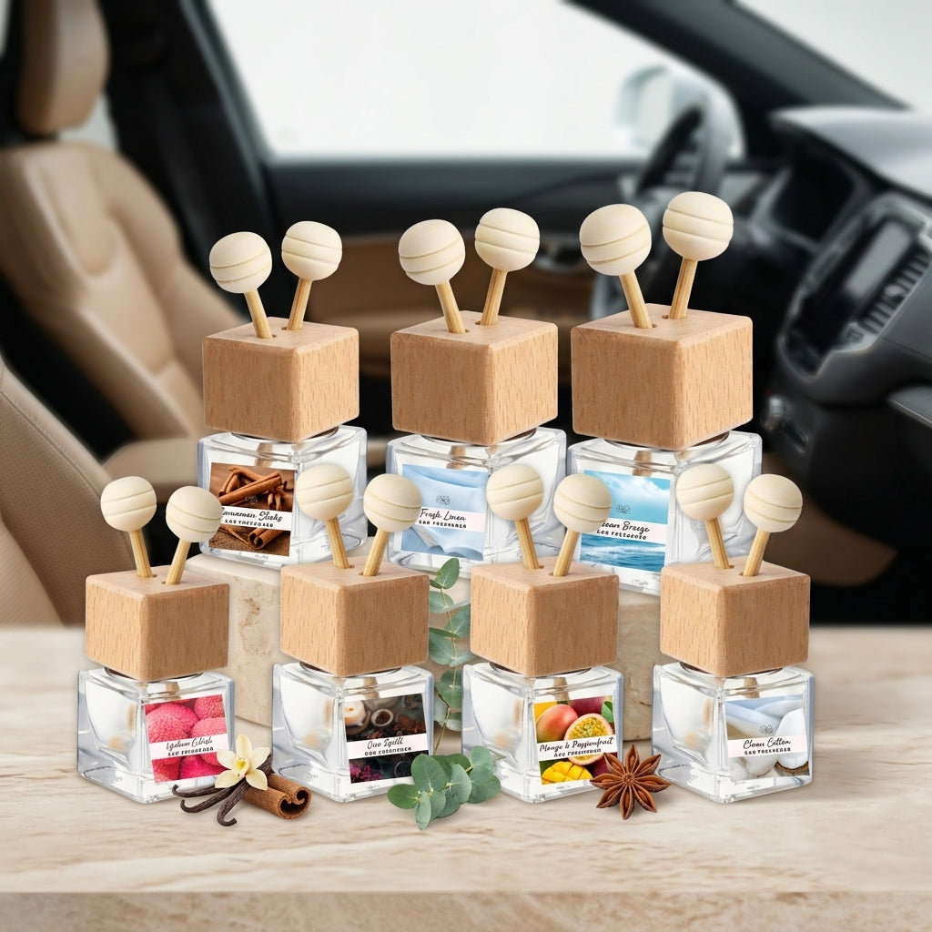 Bold & Masculine Vent Car Diffuser – Wood, Amber & Smoke-3