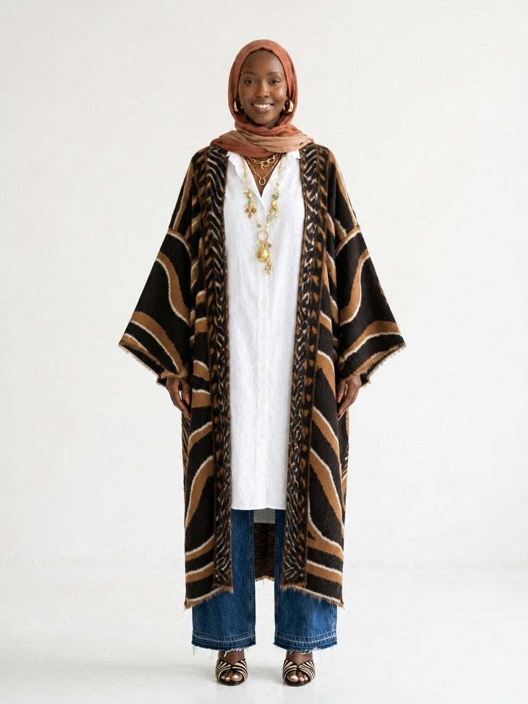Wild Heart Leopard Print Kimono-3