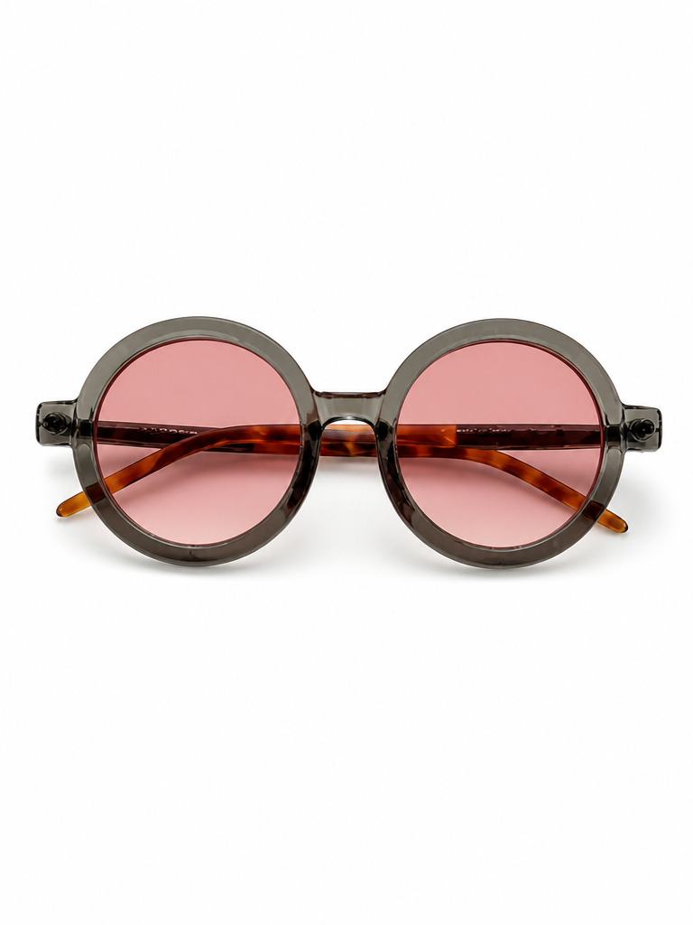 Vibrant Gradient Round Sunglasses-6