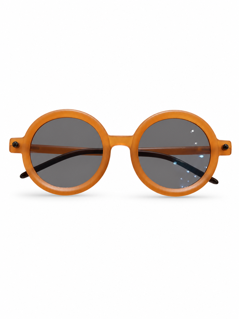Vibrant Gradient Round Sunglasses-5