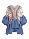 Vibrant Pleated Ruffle Top-4