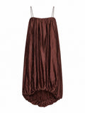 Divine Oversized Pleated Maxi Dress-4
