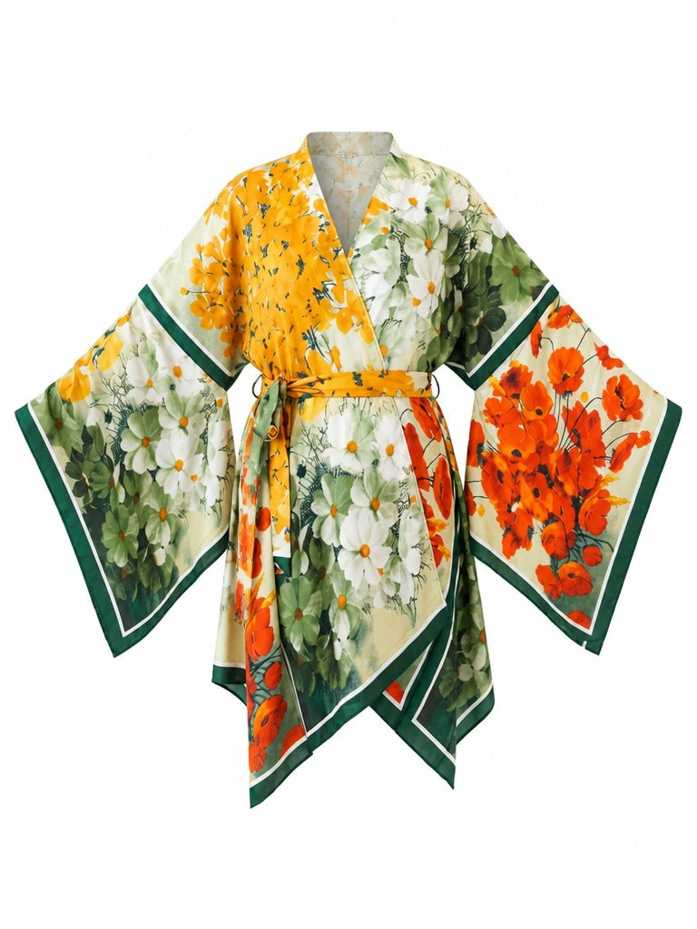 Free Spirit Floral Print Kimono-3