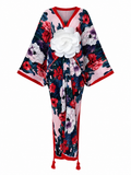 Wanderlust Pleated Boho Kaftan-4