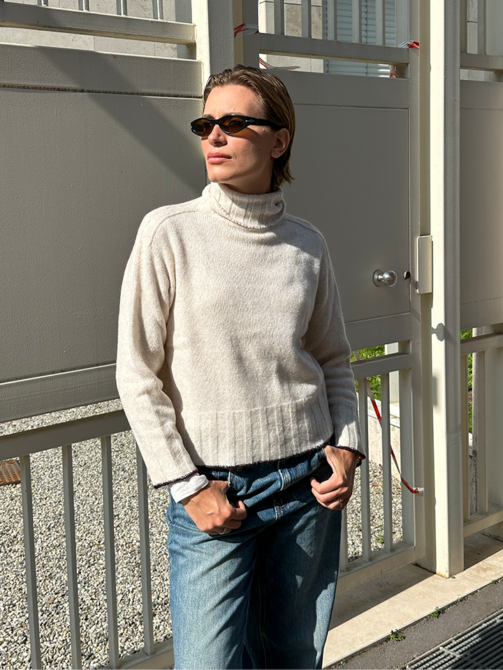 Cecilia maglione a collo alto-1