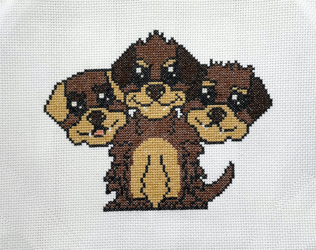Cerberus Counted Cross Stitch DIY KIT-0