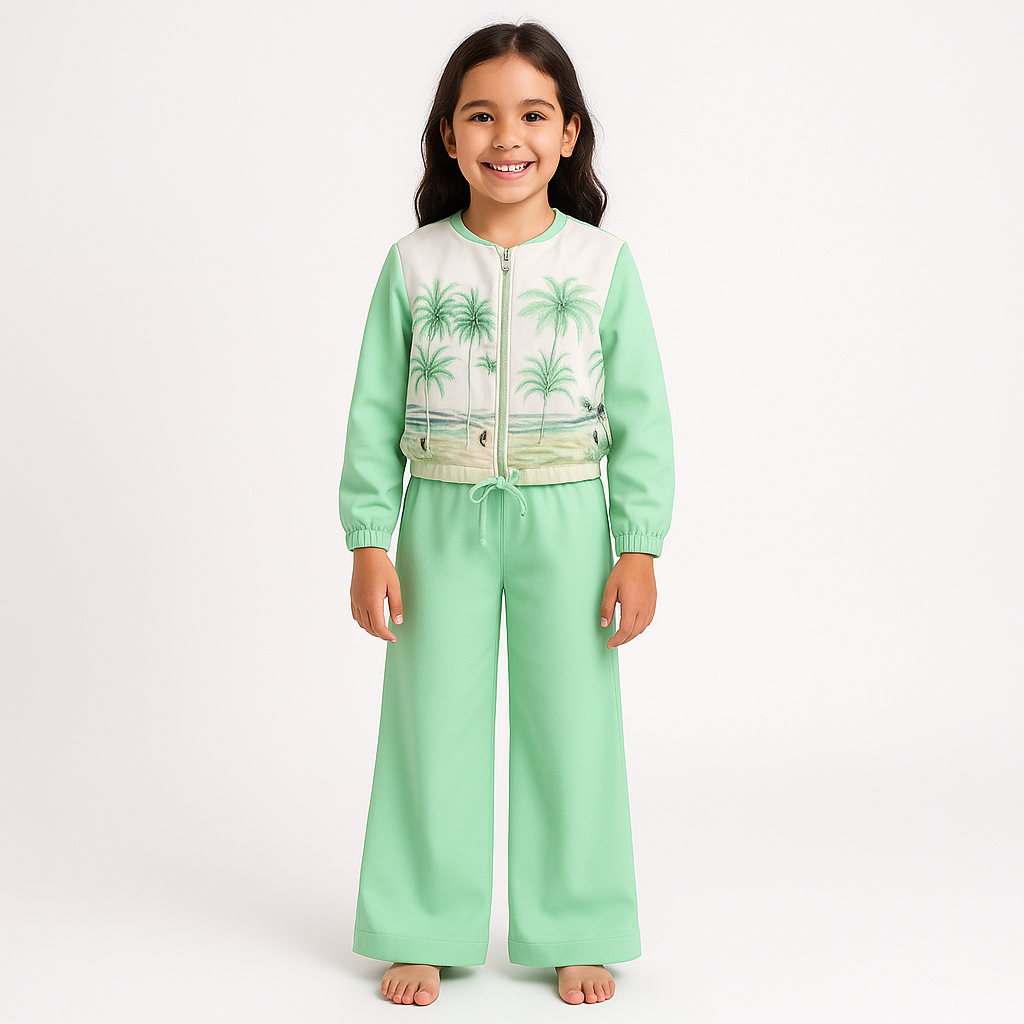 Surfing Paradise Trendy Girls Set-0