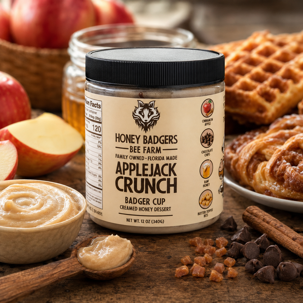 Apple Jack Crunch Creamed Honey-3