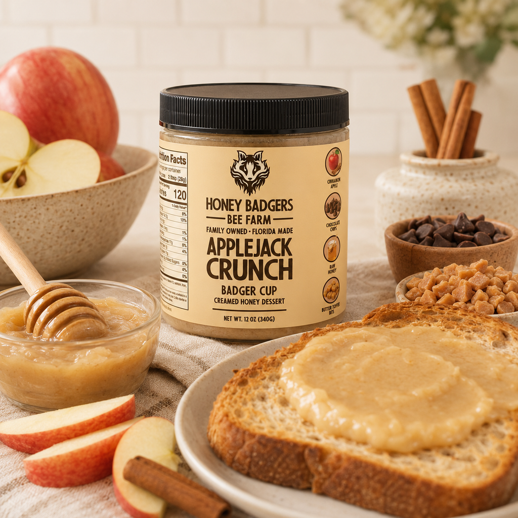 Apple Jack Crunch Creamed Honey-2