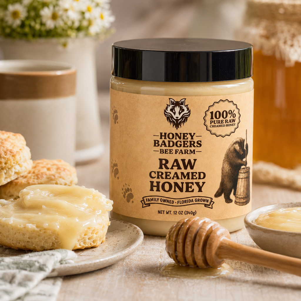 Raw Creamed Honey-2