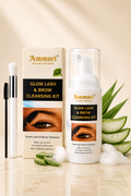 Eyelash Extension Shampoo & Lash/Brow Cleansing Kit | Ammuri-0