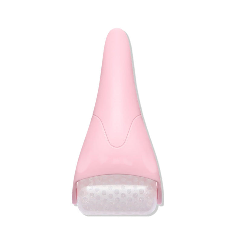 Facial ice roller massage device in pastel colors for skincare and depuffing treatments. — view 4