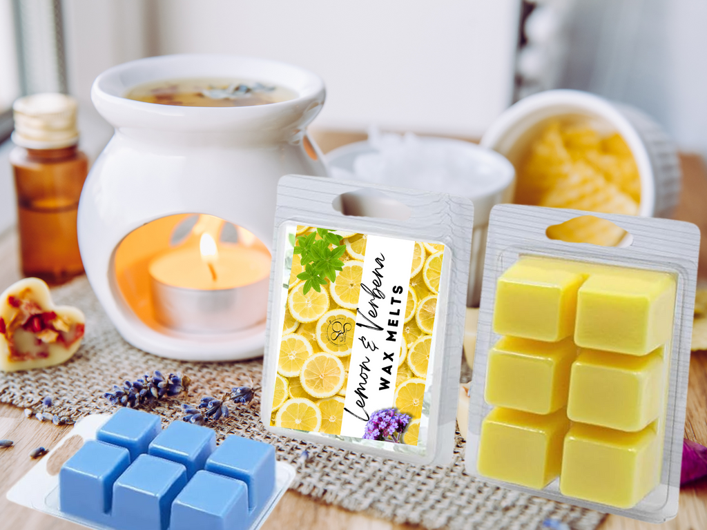 Spa and relaxation clamshell wax melts in a premium soy blend for calming home aromatherapy — view 4
