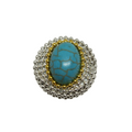 CLAP CALAMITA TURCHESE SILVER-0