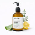 Clarity clarifying shampoo for fine hair natural plant based liquid formula in a sustainable minimalist bottle
