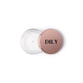 Clear brow styling gel in a sleek tube with spoolie applicator brush for