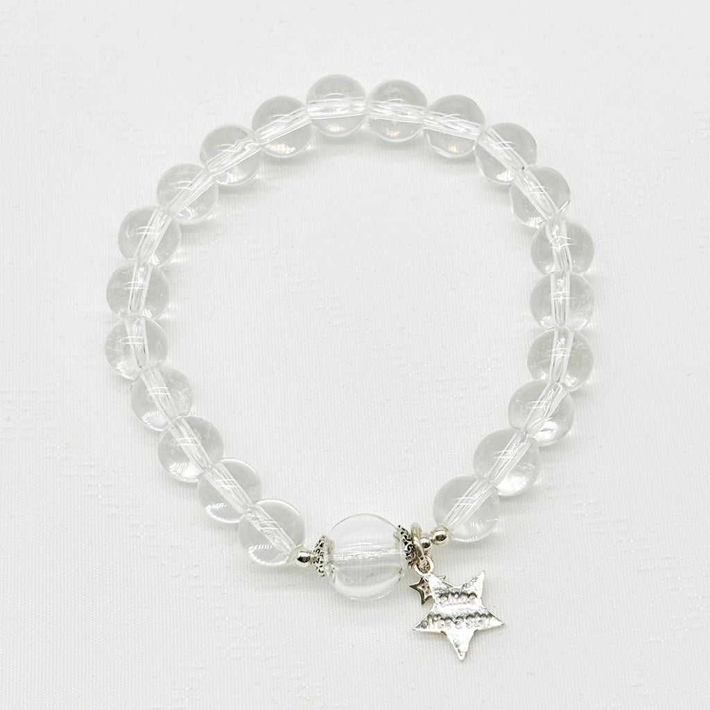 Sterling Silver Crystal Aroma Bracelet - Clear Quartz | Energy & Healing | Diffuser Jewellery | Gift for her-2