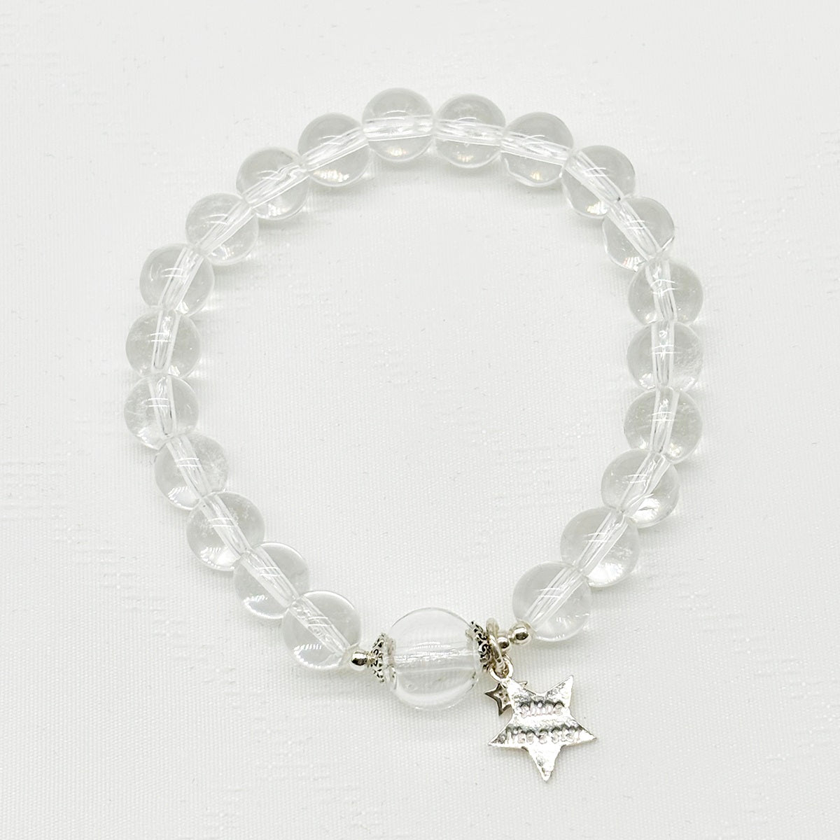 Sterling Silver Crystal Aroma Bracelet - Clear Quartz | Energy & Healing | Diffuser Jewellery | Gift for her-2