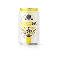 Cocosa coconut water with pineapple juice in a 330ml carton, tropical natural isotonic hydration beverage