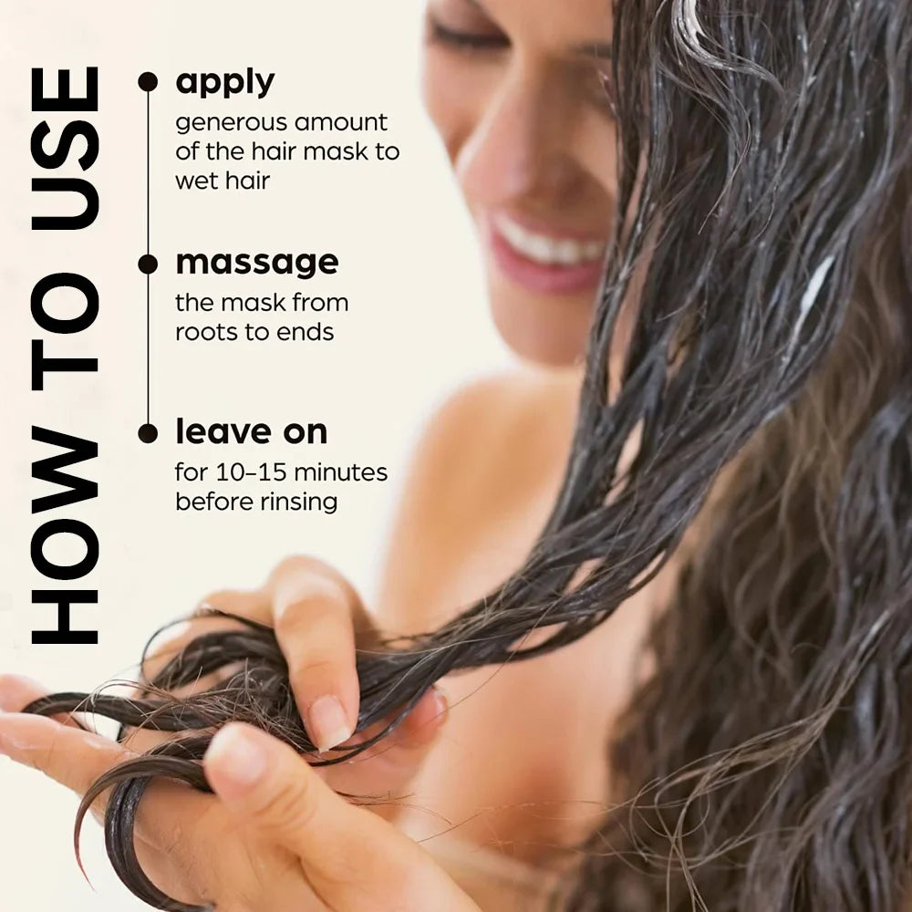 Collagen Keratin Hair Mask for damage repair in a creamy tub formulation — view 2