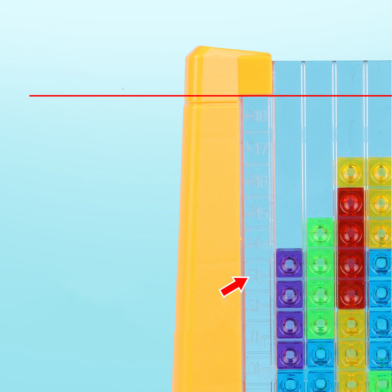 Colorful 3D tangram puzzle board game in bright geometric ABS blocks for educational kids play — view 5