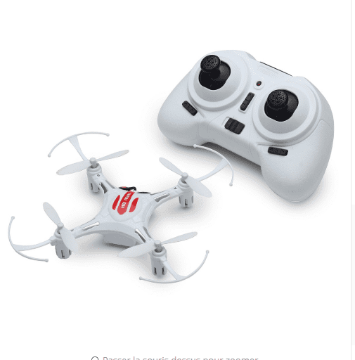 Compact mini quadcopter drone featuring a lightweight portable four axis design for outdoor flights — view 3
