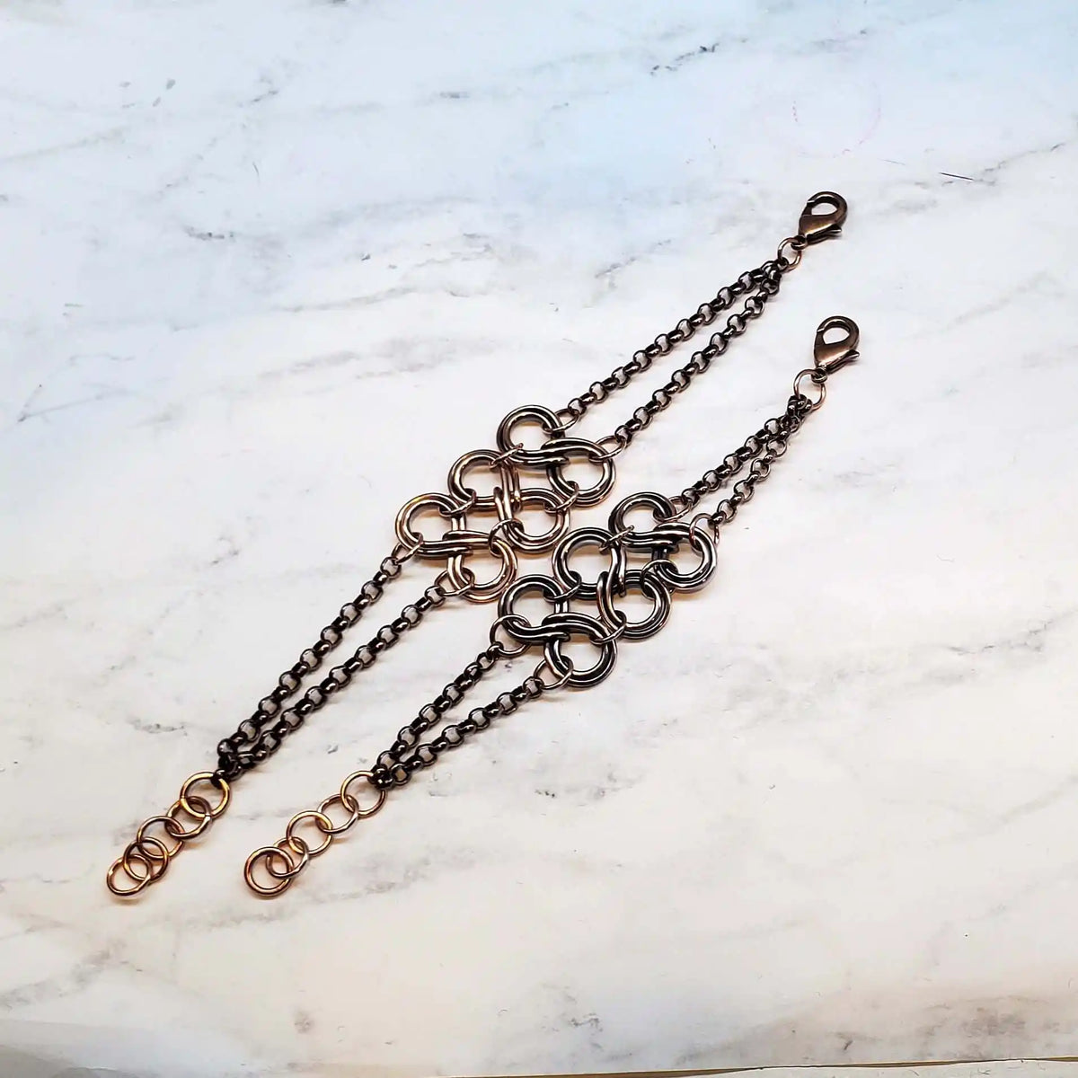 Copper Eternity Bracelet by Alexa Martha-3