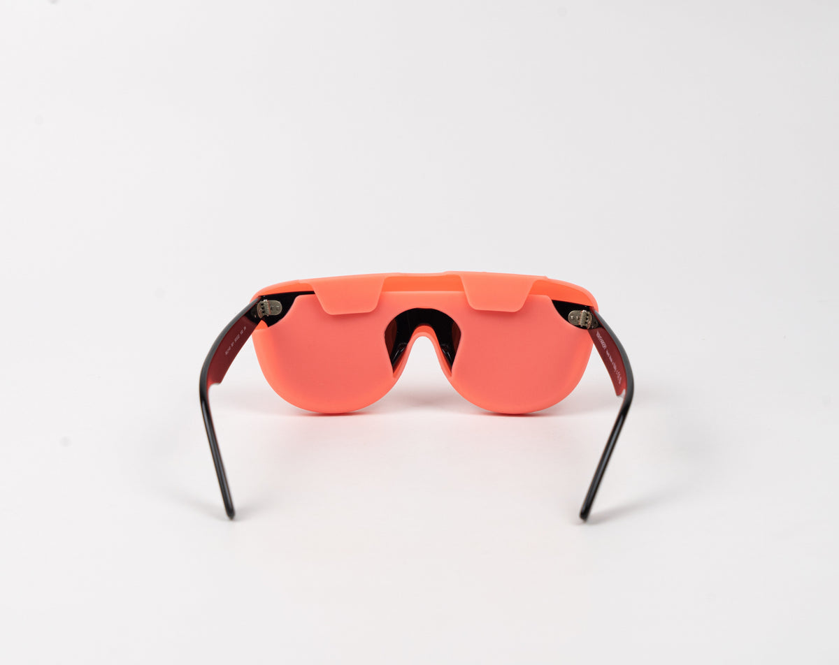 Funda de gafas de silicona flexible - Coral Neon-1