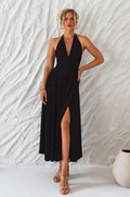 Costa Brava Halterneck Maxi Dress-0