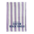 Custom Everywhere Towel, Striped Lilac-0
