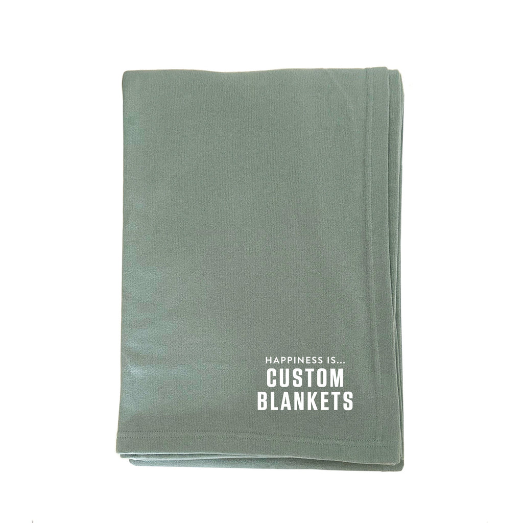Custom Everywhere Throw Blanket, Sage-0
