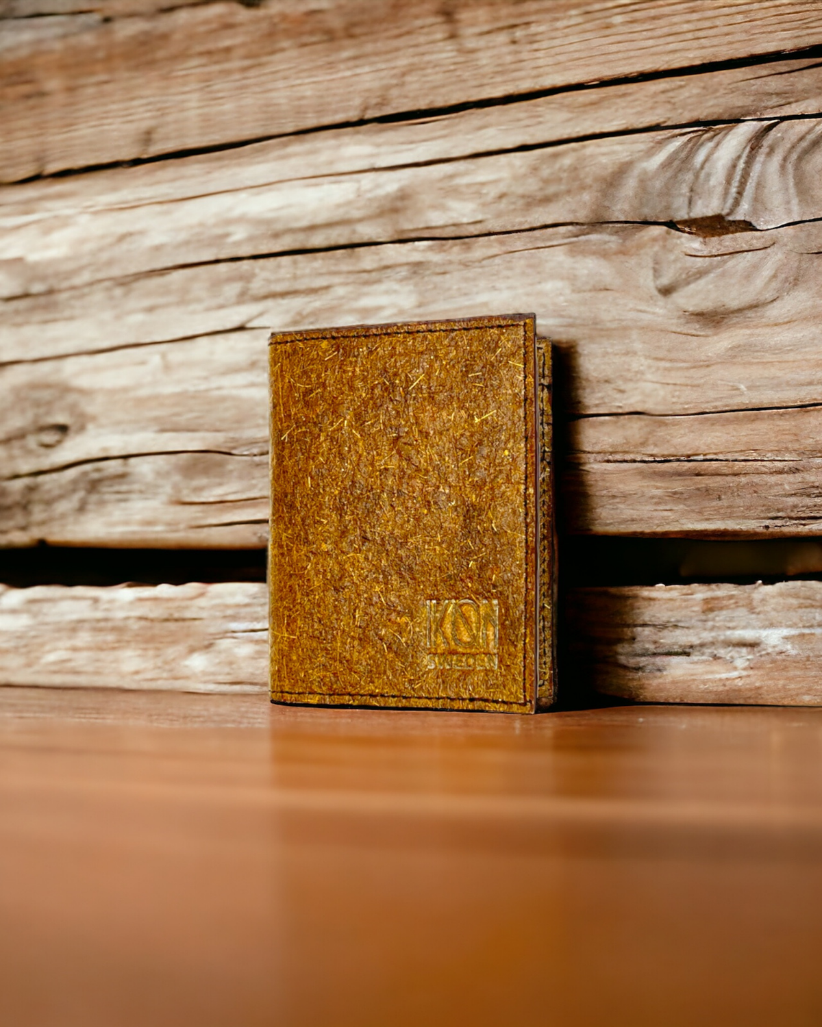 RFID Compact Cash Wallet | Coconut Leather-2