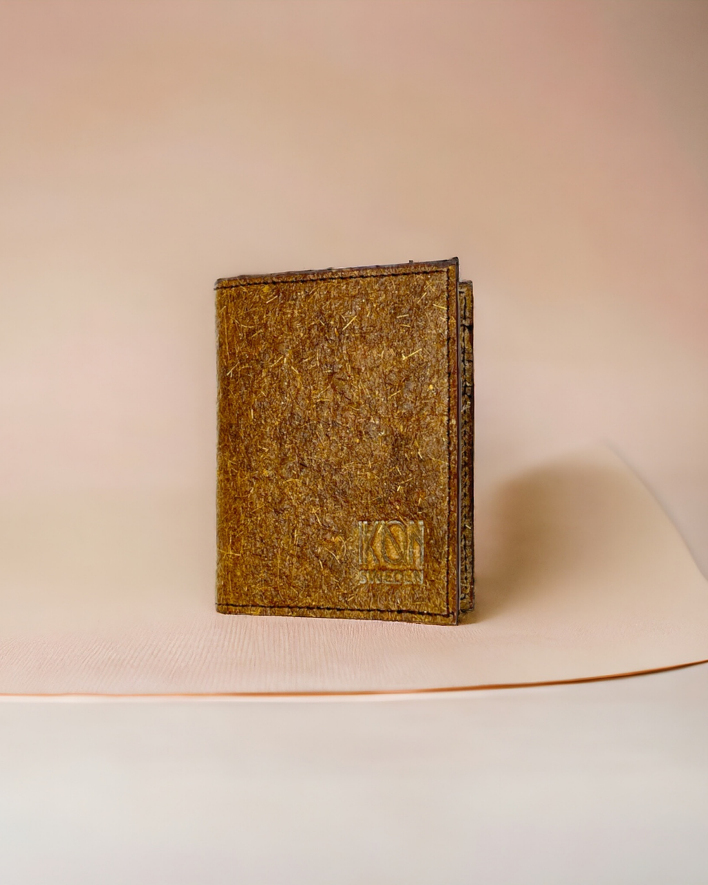 RFID Compact Cash Wallet | Coconut Leather-3
