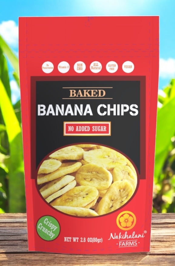 Baked Banana Chips 2.8oz-0