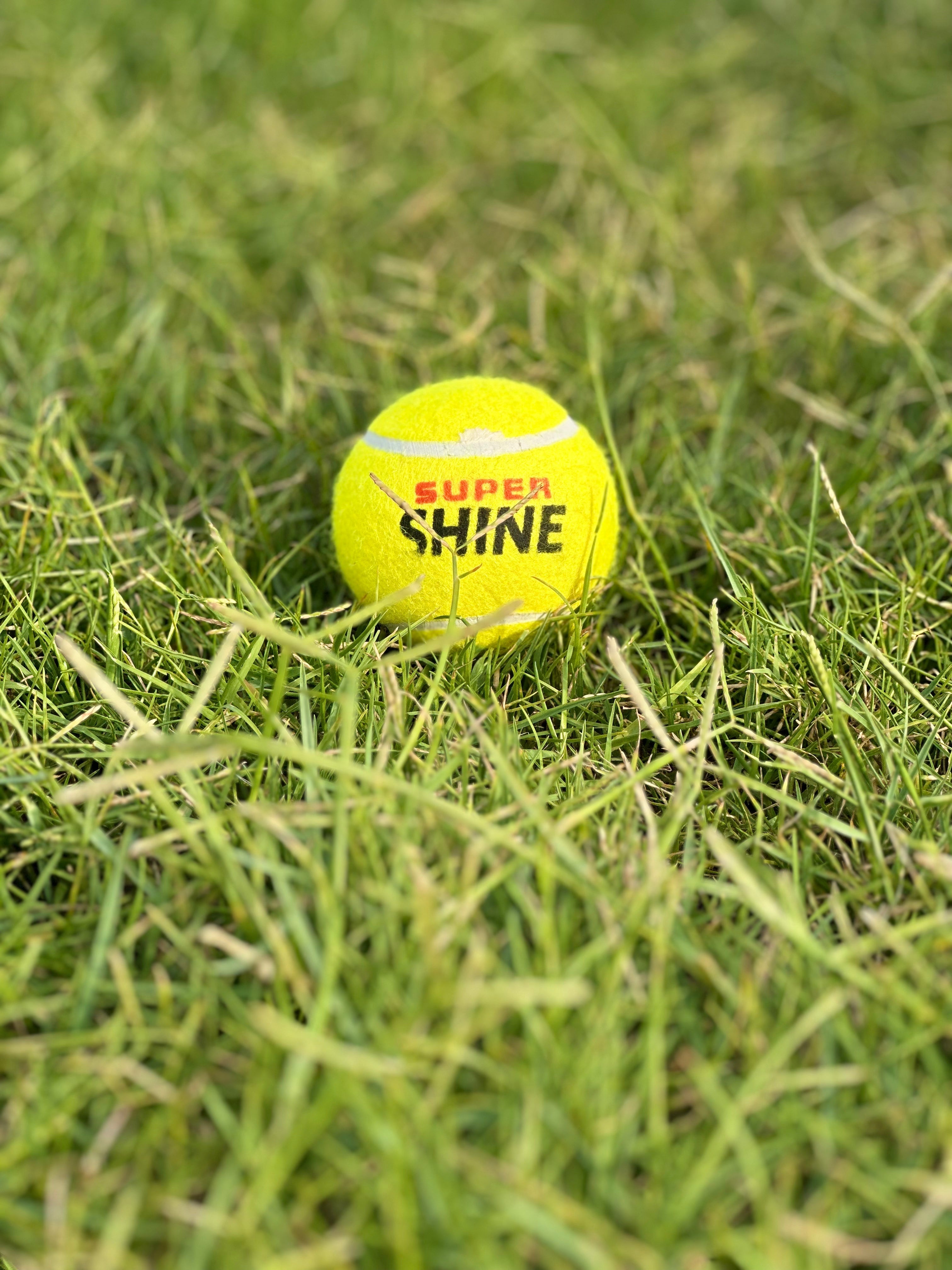 Super shine tennis cricket ball featuring a glossy exterior finish for professional sports practice — view 3