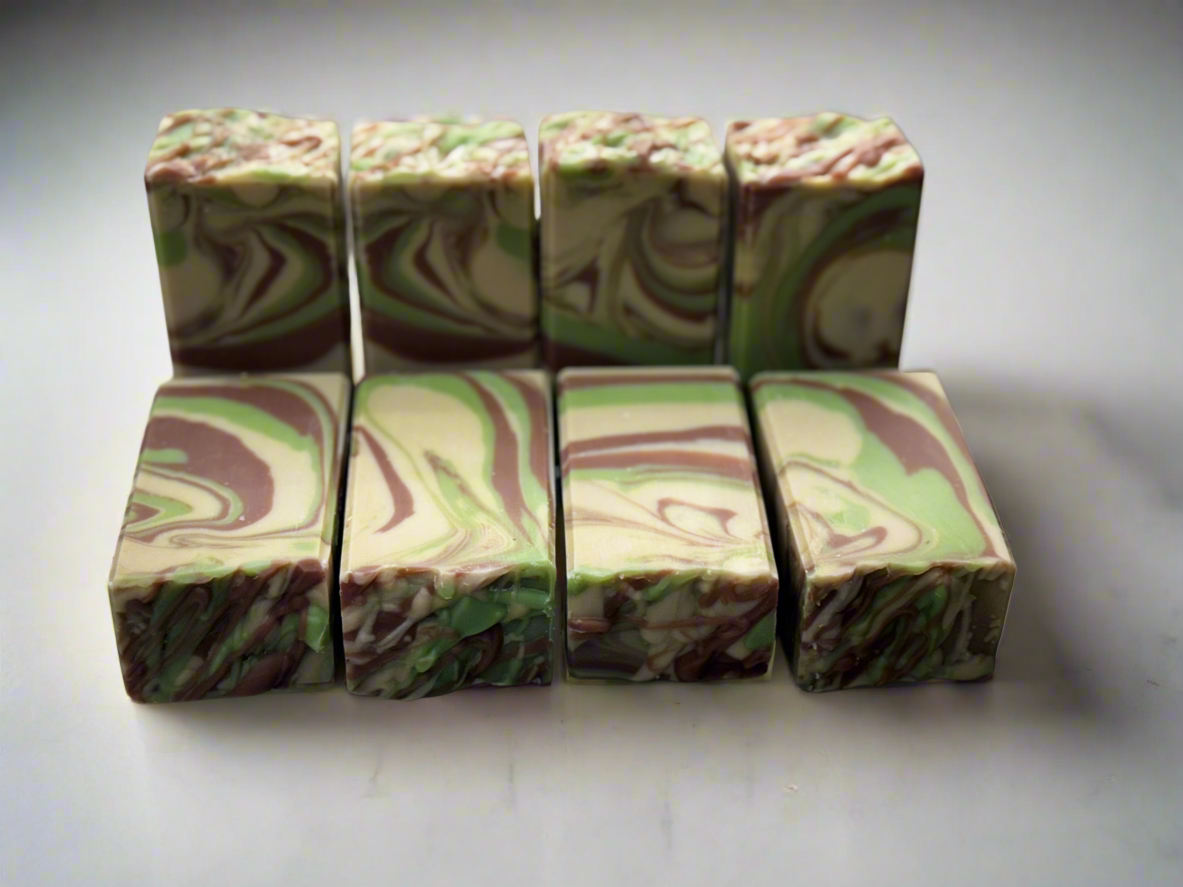 Sandalwood Patchouli Soap Bar | Handmade Woodsy Moisturizing Bath Soap-0