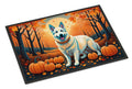 White German Shepherd Fall Doormat-0