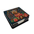 Norfolk Terrier Christmas PU Leather Note Paper Holder-0