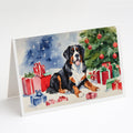 Bernese Mountain Dog Christmas Greeting Cards Pack of 8-0
