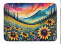 Black-eyed Susans in Color Memory Foam Kitchen Mat-0