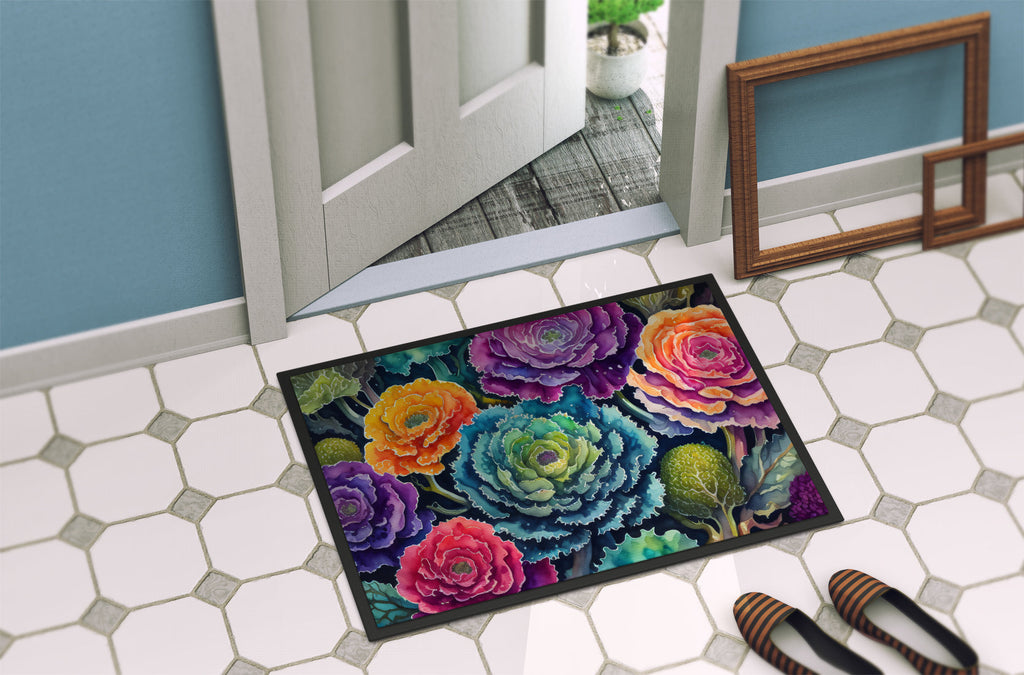 Ornamental Kale in Color Doormat-3