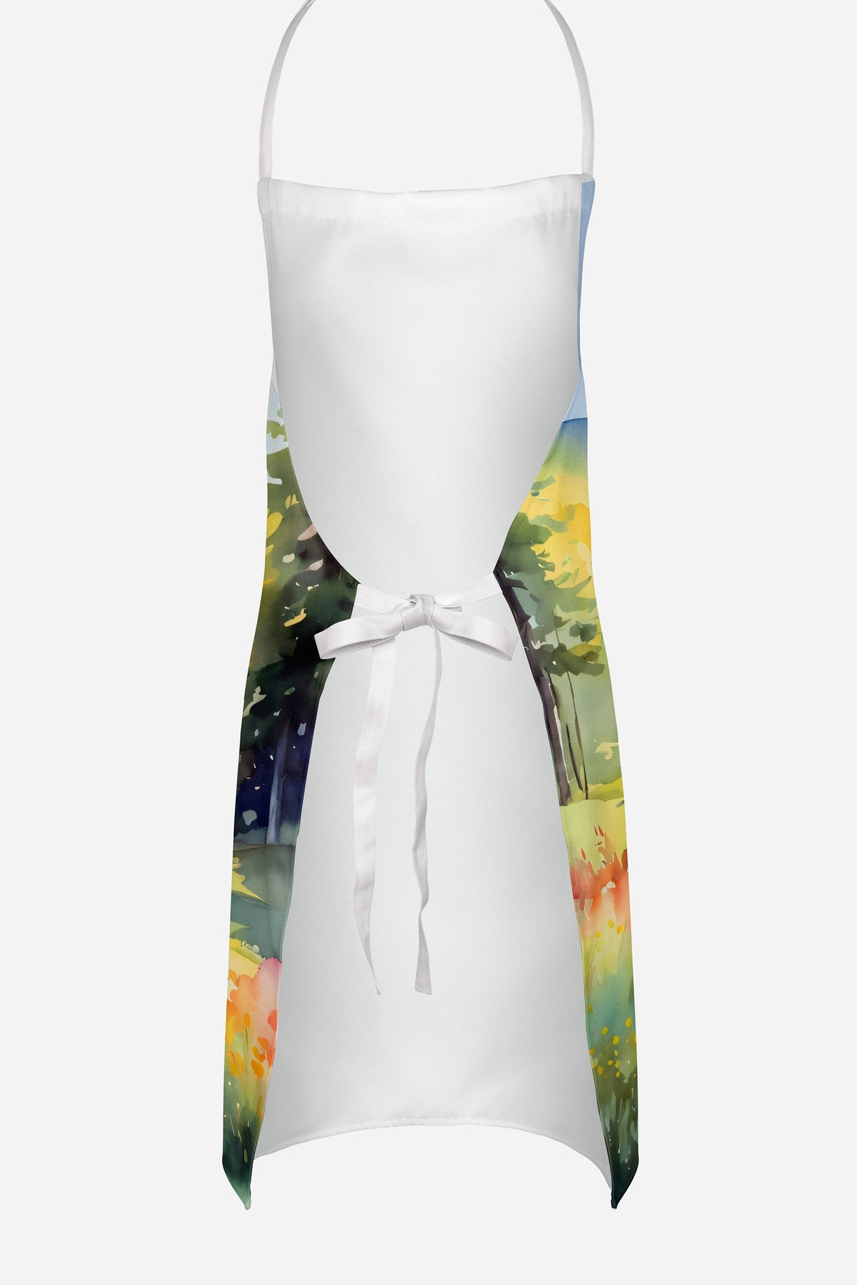 Montana Bitterroot in Watercolor Apron-3