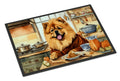 Chow Chow Fall Kitchen Pumpkins Doormat-0