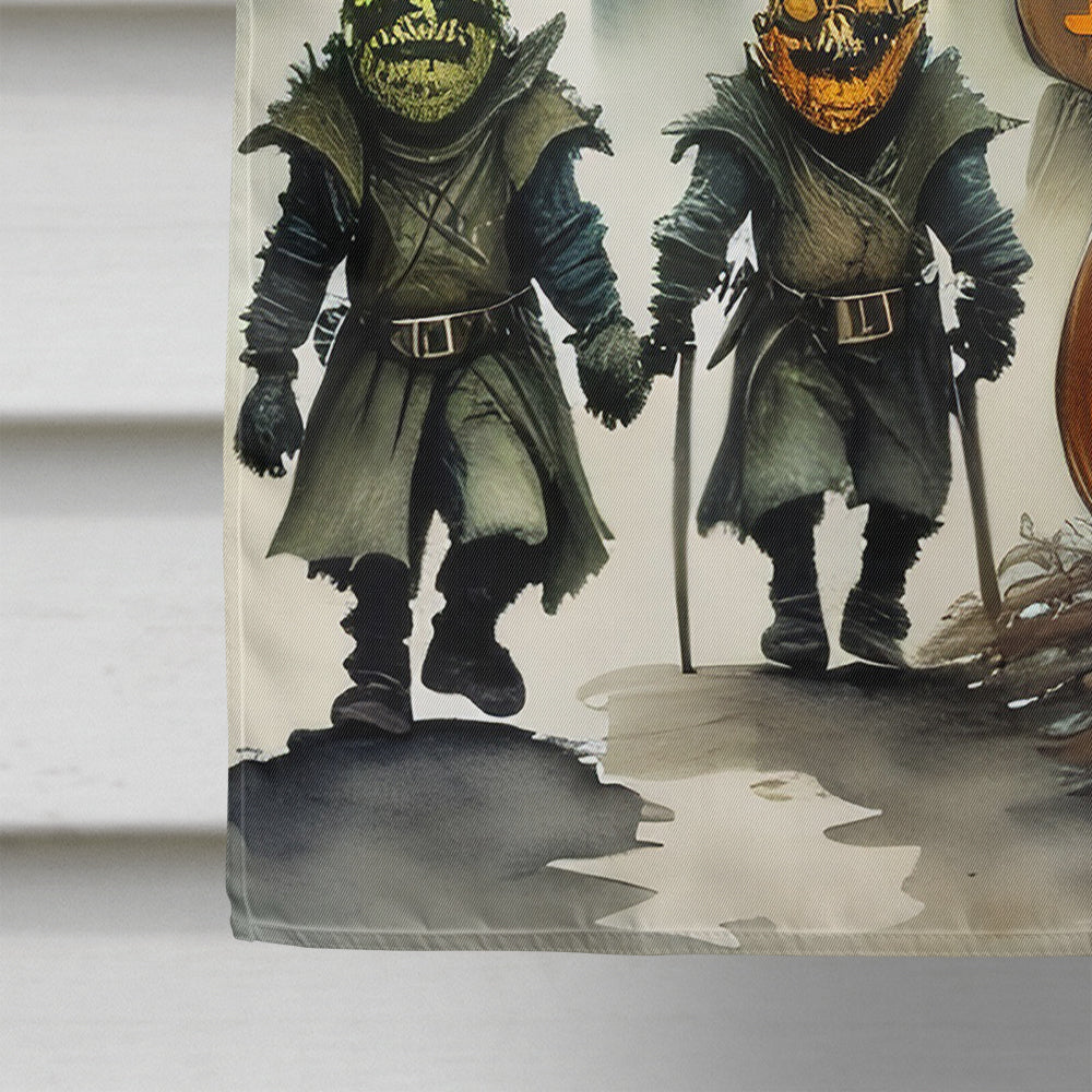 Orcs Spooky Halloween House Flag-3