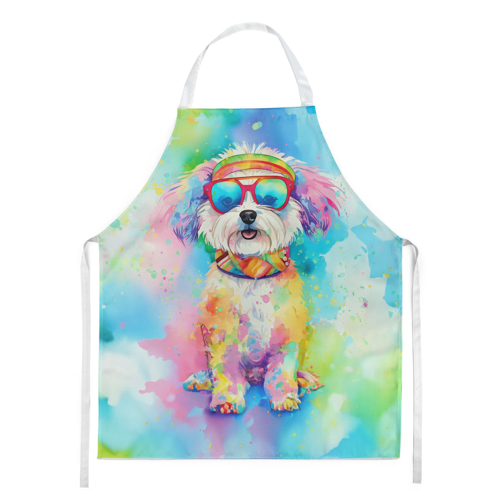 Bichon Frise Hippie Dawg Apron-0