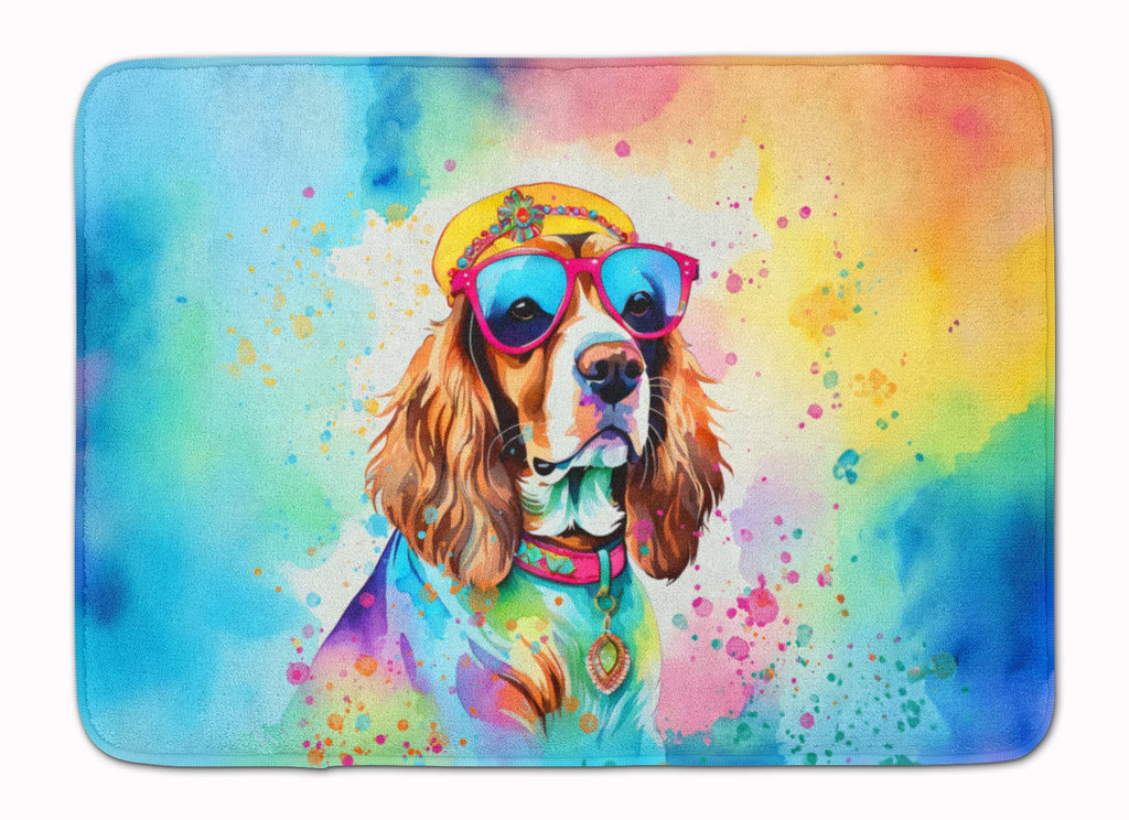 Cavalier Spaniel Hippie Dawg Memory Foam Kitchen Mat-0