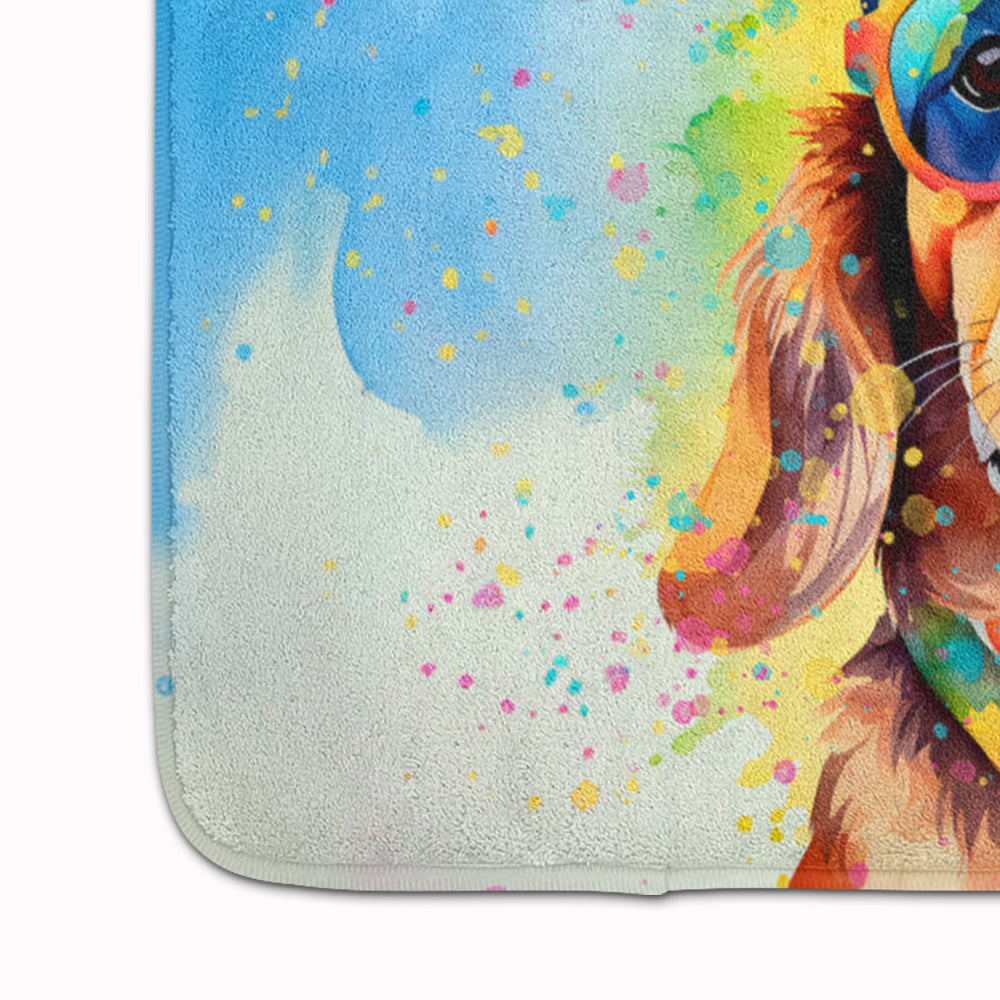 Dachshund Hippie Dawg Memory Foam Kitchen Mat-3