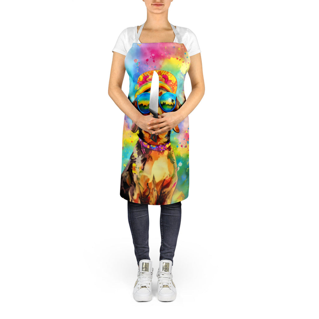 Dachshund Hippie Dawg Apron-4
